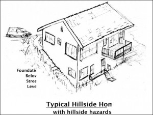 Seismic retrofit of hillside homes